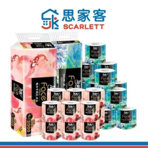 Jie Rou C&S Oil Painting Series4-ply Toilet Rolls 洁柔油画系列4层有芯卷纸 200g*10